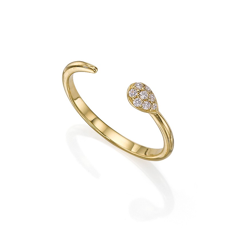 Gold-plated Follow Me Ring | Rings for all Occasions | Pia Jewellery Direct