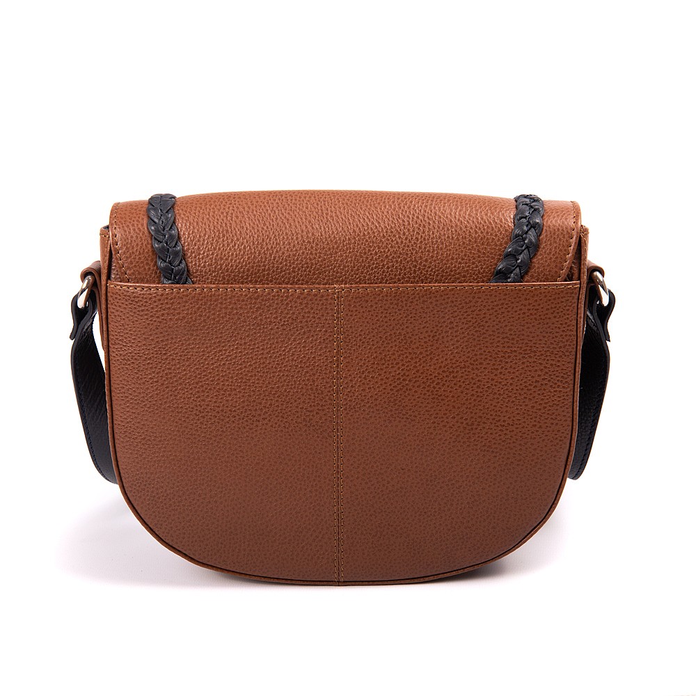 leather saddle bag