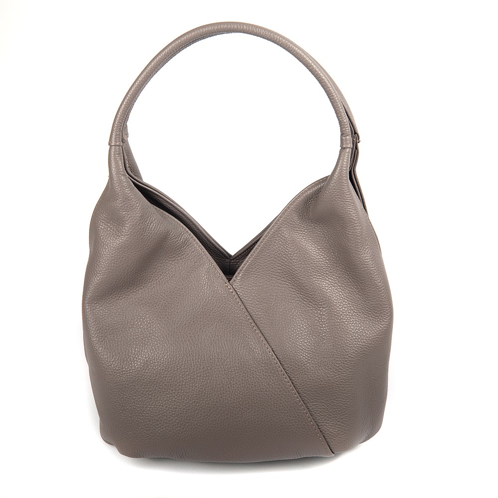 grey hobo shoulder bag