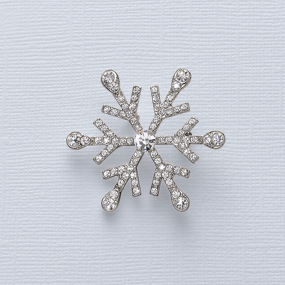 Winter Wishes Crystal Brooch | Christmas Brooches | Pia Jewellery