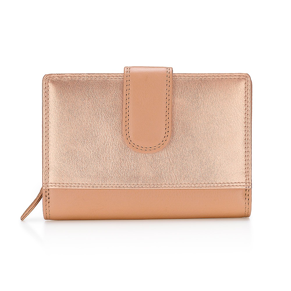 leather side purse