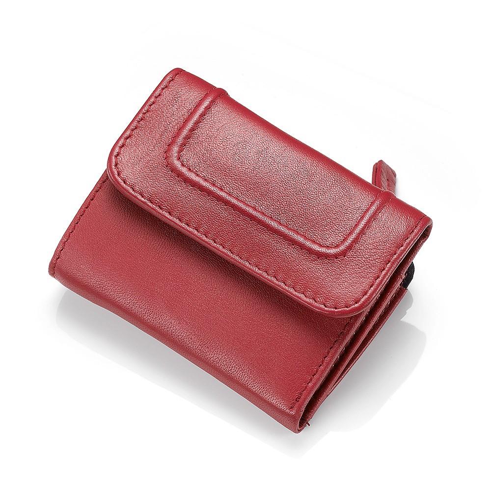 Pop of Paprika Leather Purse