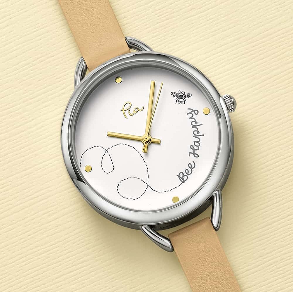 Bee Happy Leather Watch Pia Jewellery