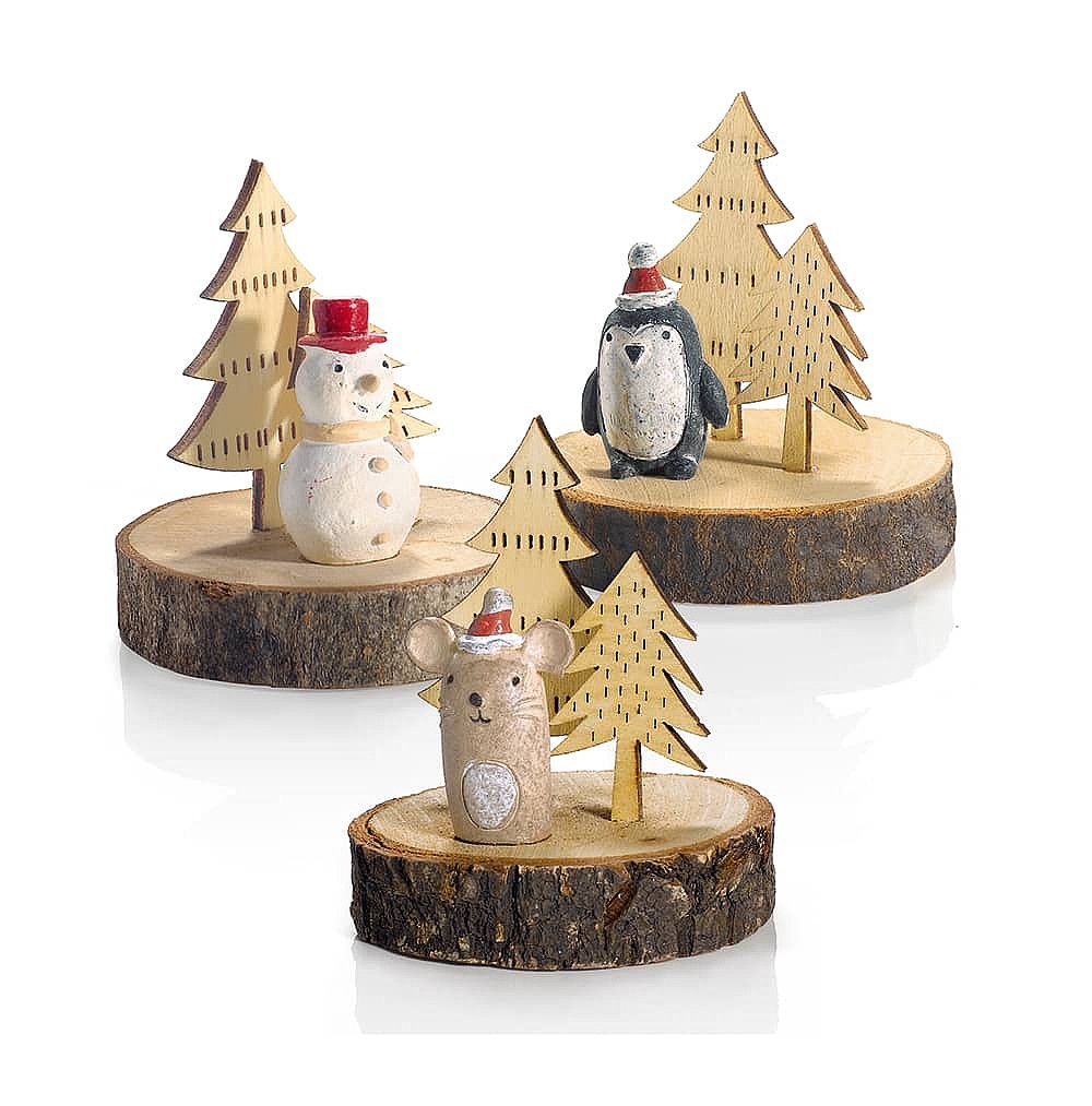 Festive Friends Decoration Trio