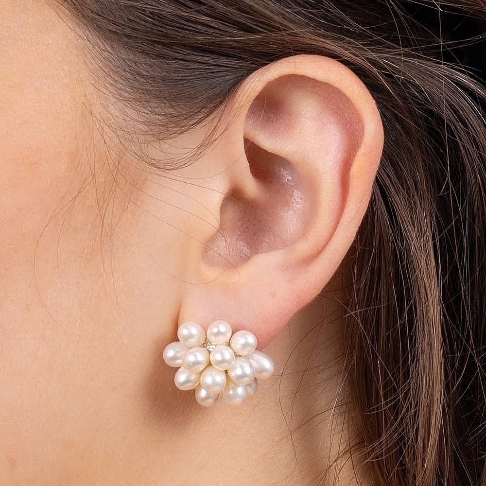 Estella Pearl Cluster Earrings | Jewellery Making Project