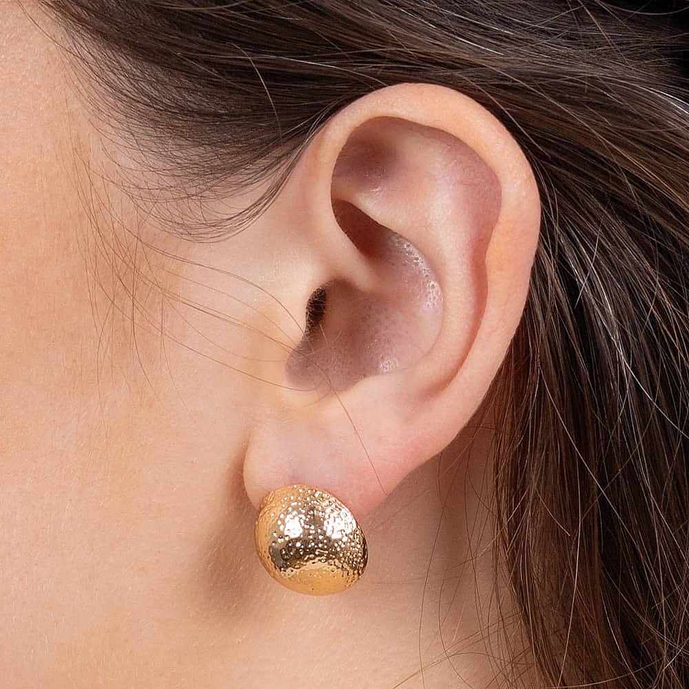 Gilded Dunes Stud Earrings