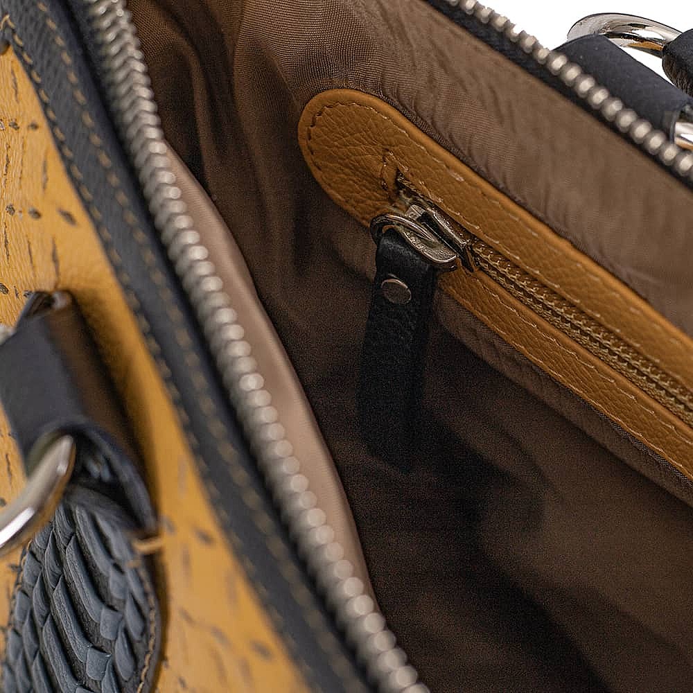 Walking on Sunshine Leather Bag
