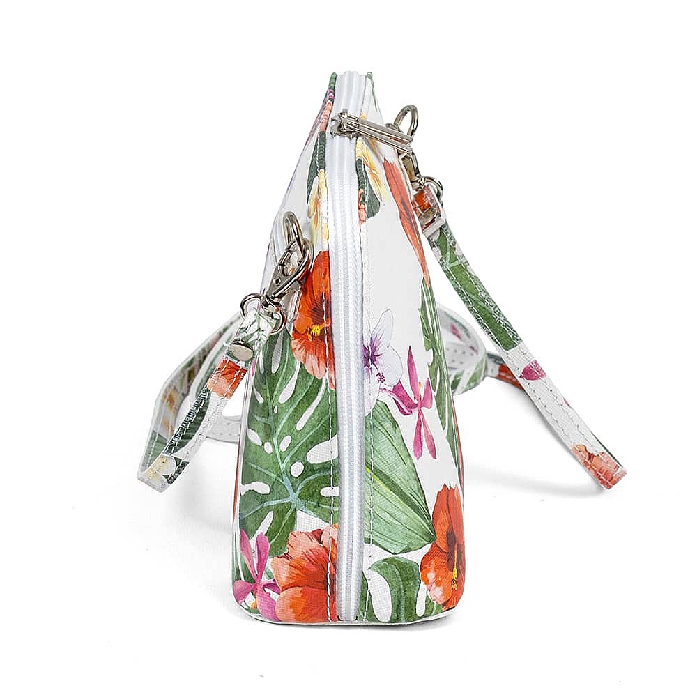 Island Breeze Leather Cross-Body Bag