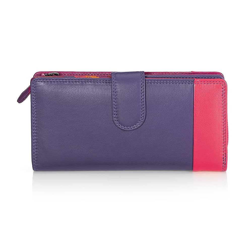 Pick of Purple Leather Purse