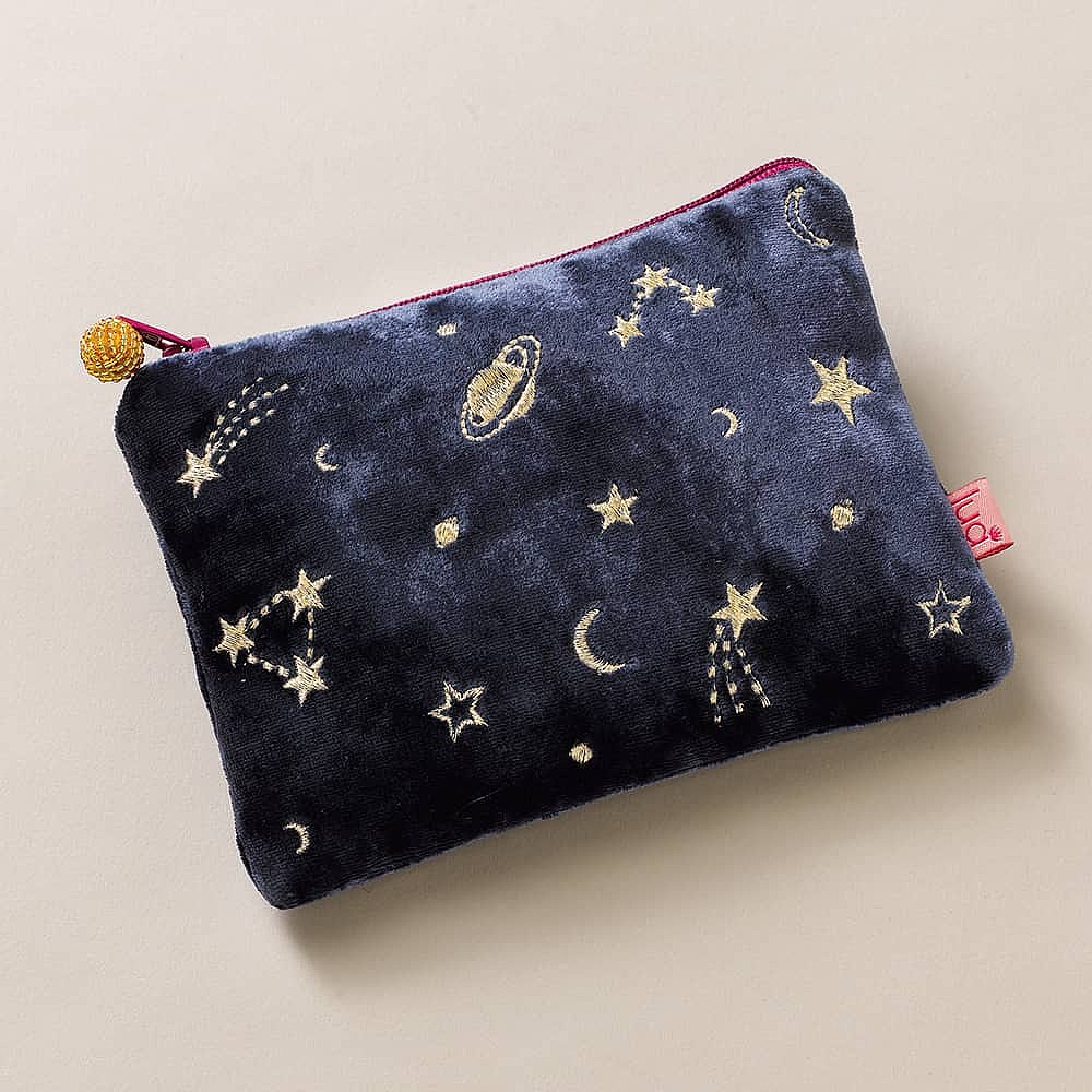 Skies Above Velvet Pouch