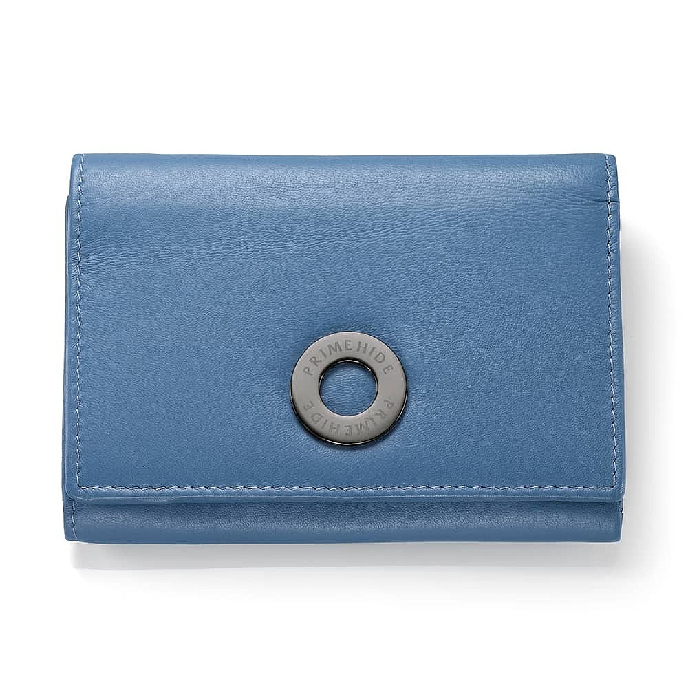 Drawn To Denim Leather Purse