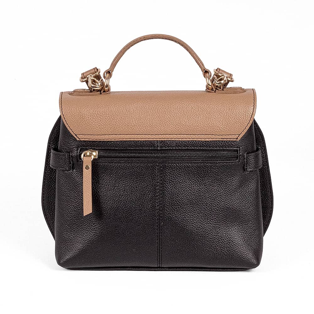 Uptown Chic Leather Bag