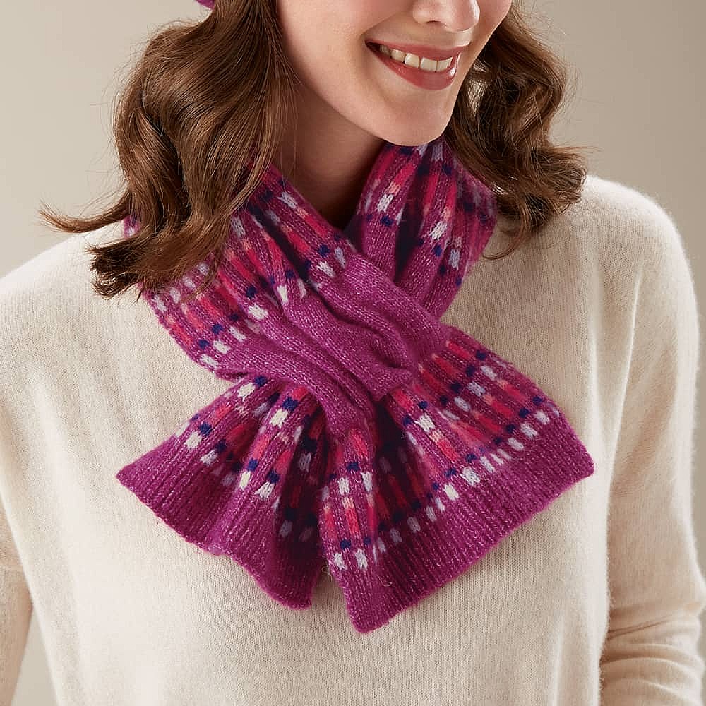 Berry Bright Tippet Scarf