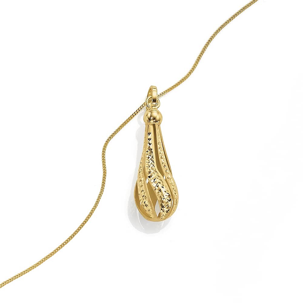 Sparkling Moment Gold Pendant