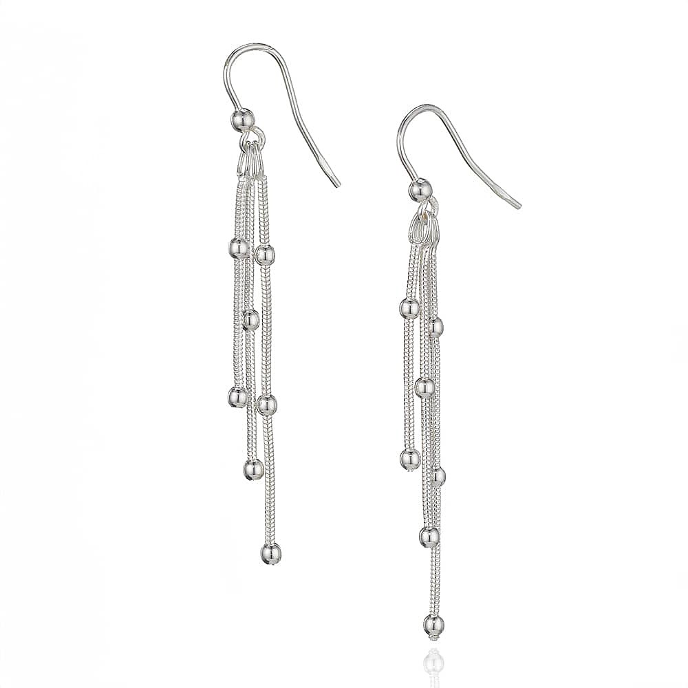 Silver Rain Earrings