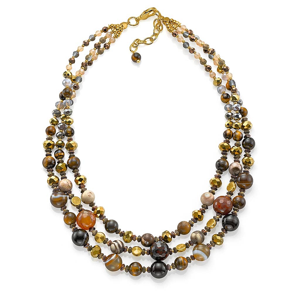 Earthy Elements Gemstone Necklace