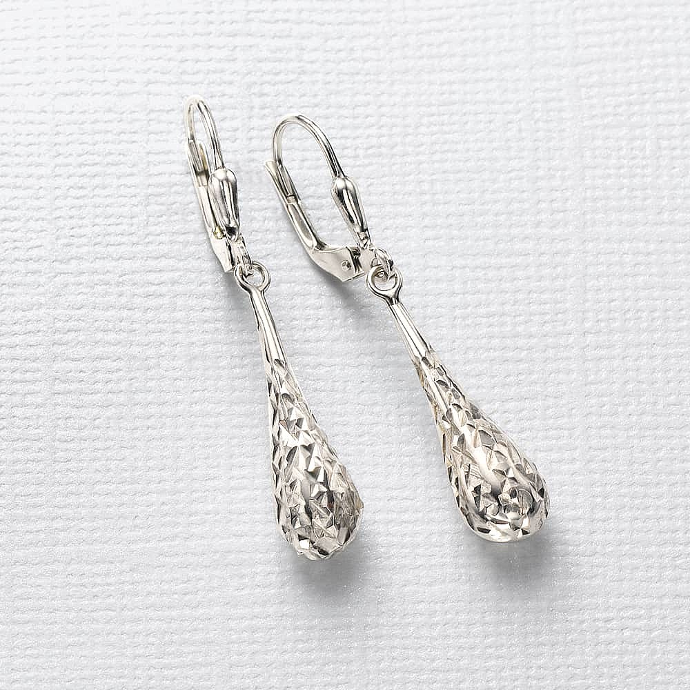 Sparkle In Silver Earrings