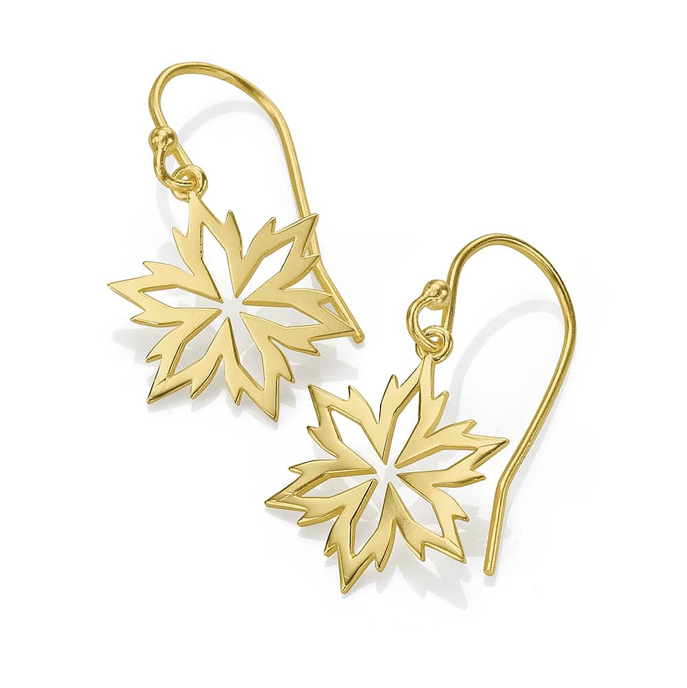 Promise of Poinsettia Earrings