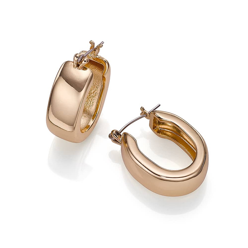 Polished Presence Hoop Earrings