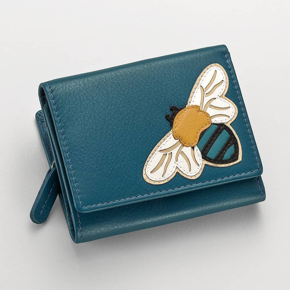 Bee Prosperous Leather Purse