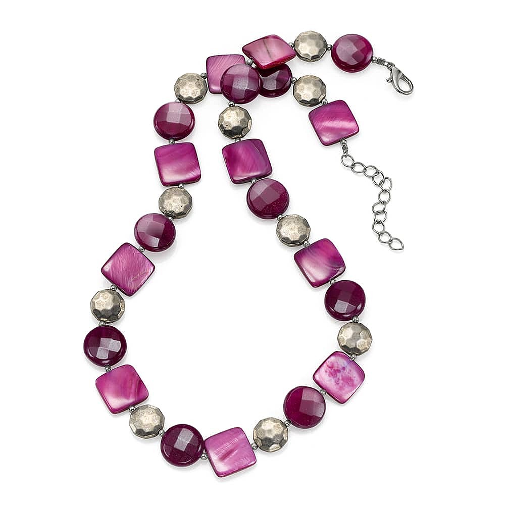 Flash of Fuchsia Necklace