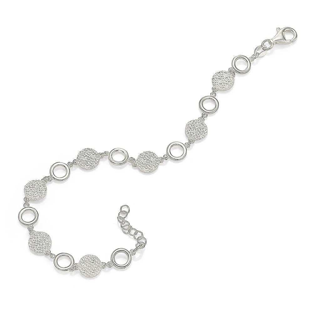 Centred With Silver Bracelet