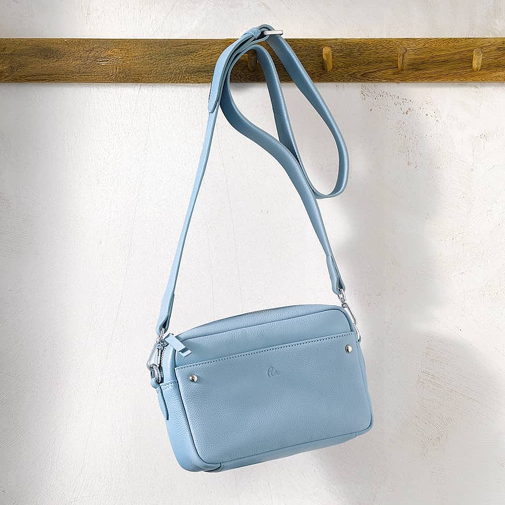 Sky Go Lightly Leather Cross-Body Bag