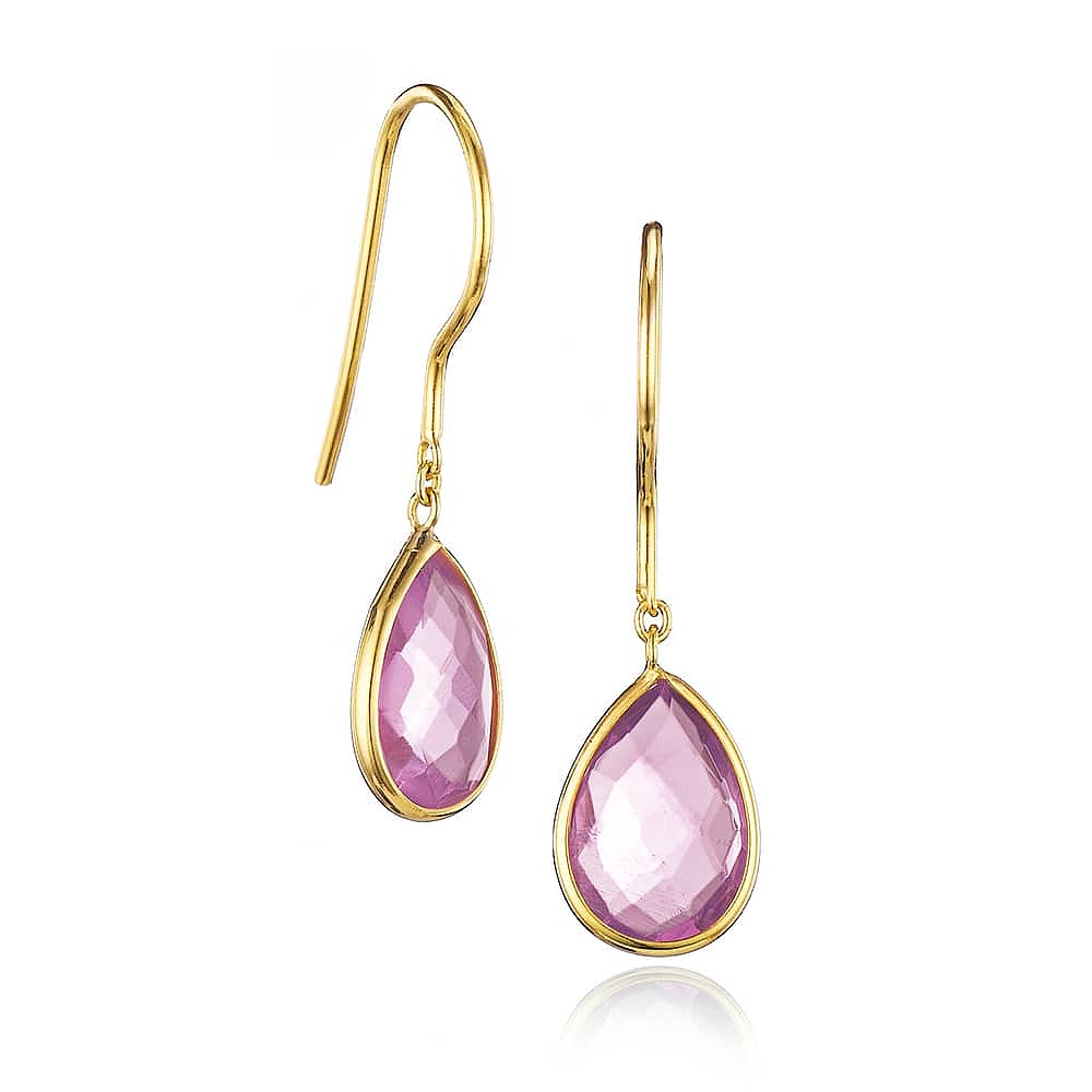 Spoken with Sincerity Amethyst Earrings