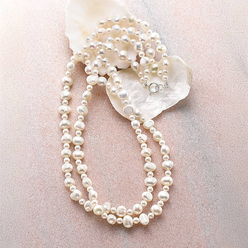 Darling Duo Pearl Necklace