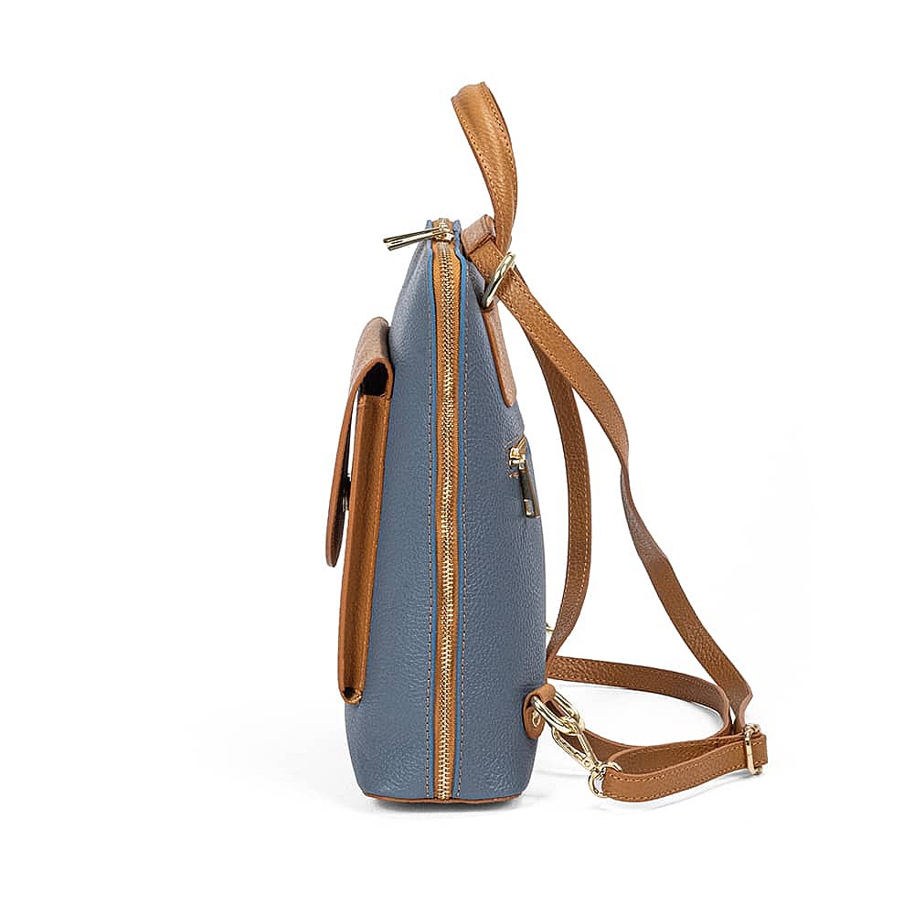 Blaze Your Trail Leather Backpack