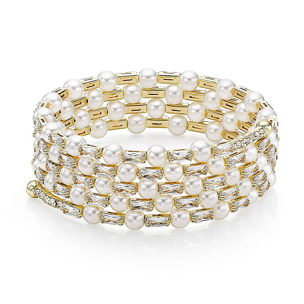 Wrapped in Glamour Coil Bangle