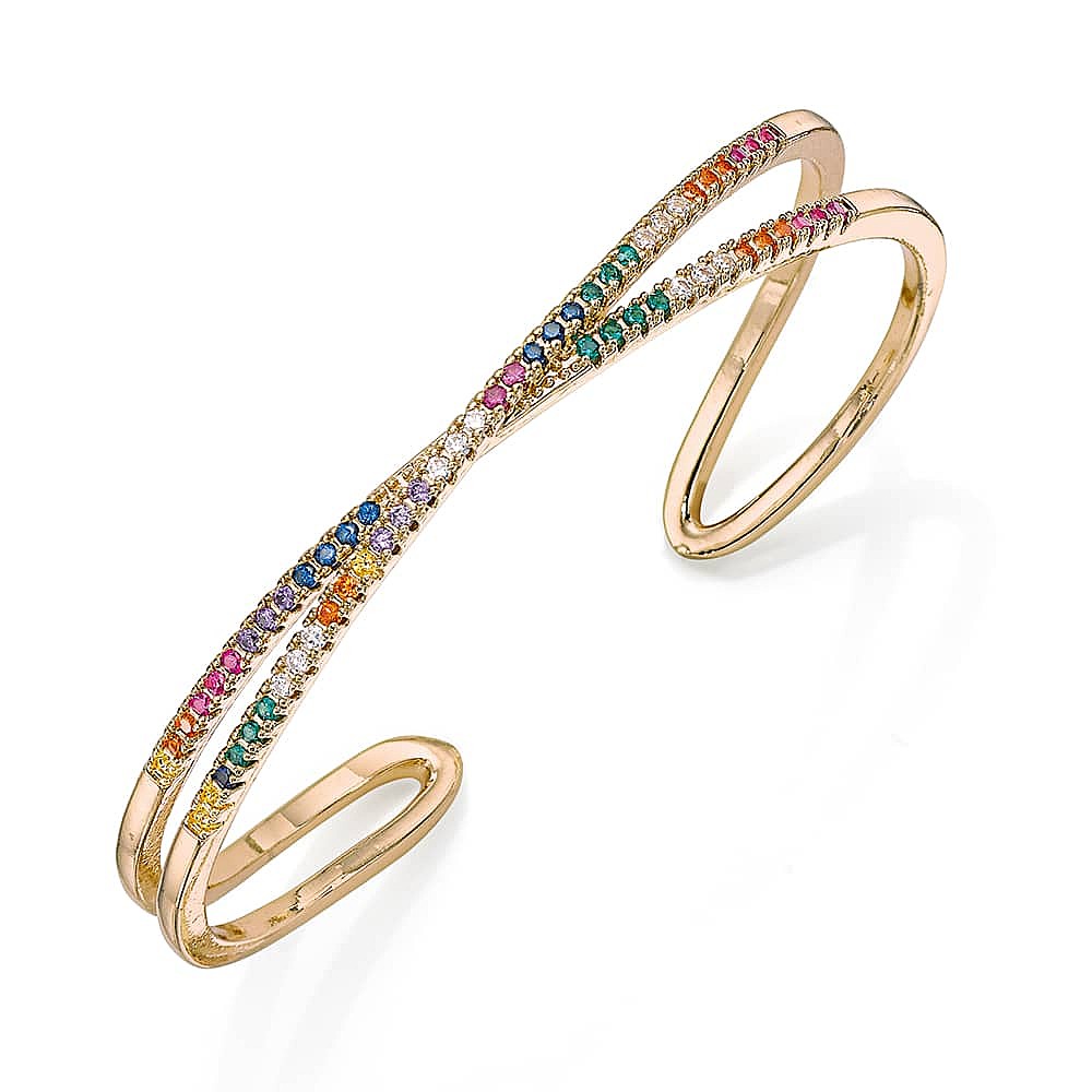 Rainbow's End Cuff Bangle