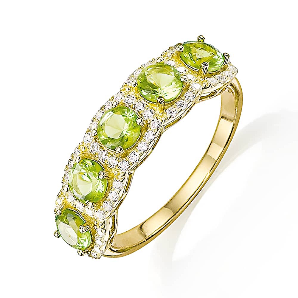 Luxe in Lime Ring