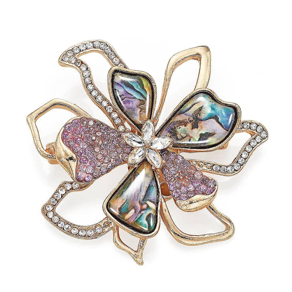 Free to be Floral Brooch