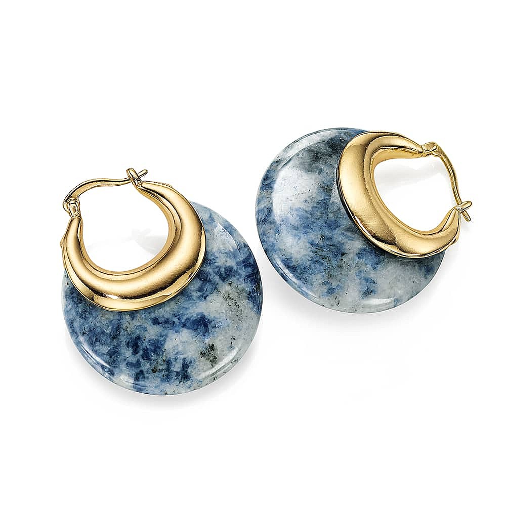 Nothing But Blue Skies Sodalite Earrings