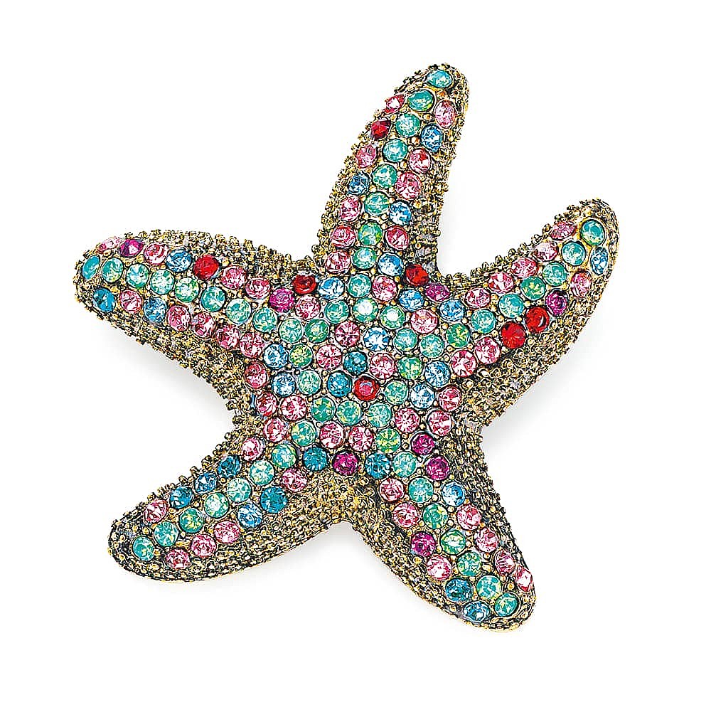 Jewel of the Sea Starfish Brooch