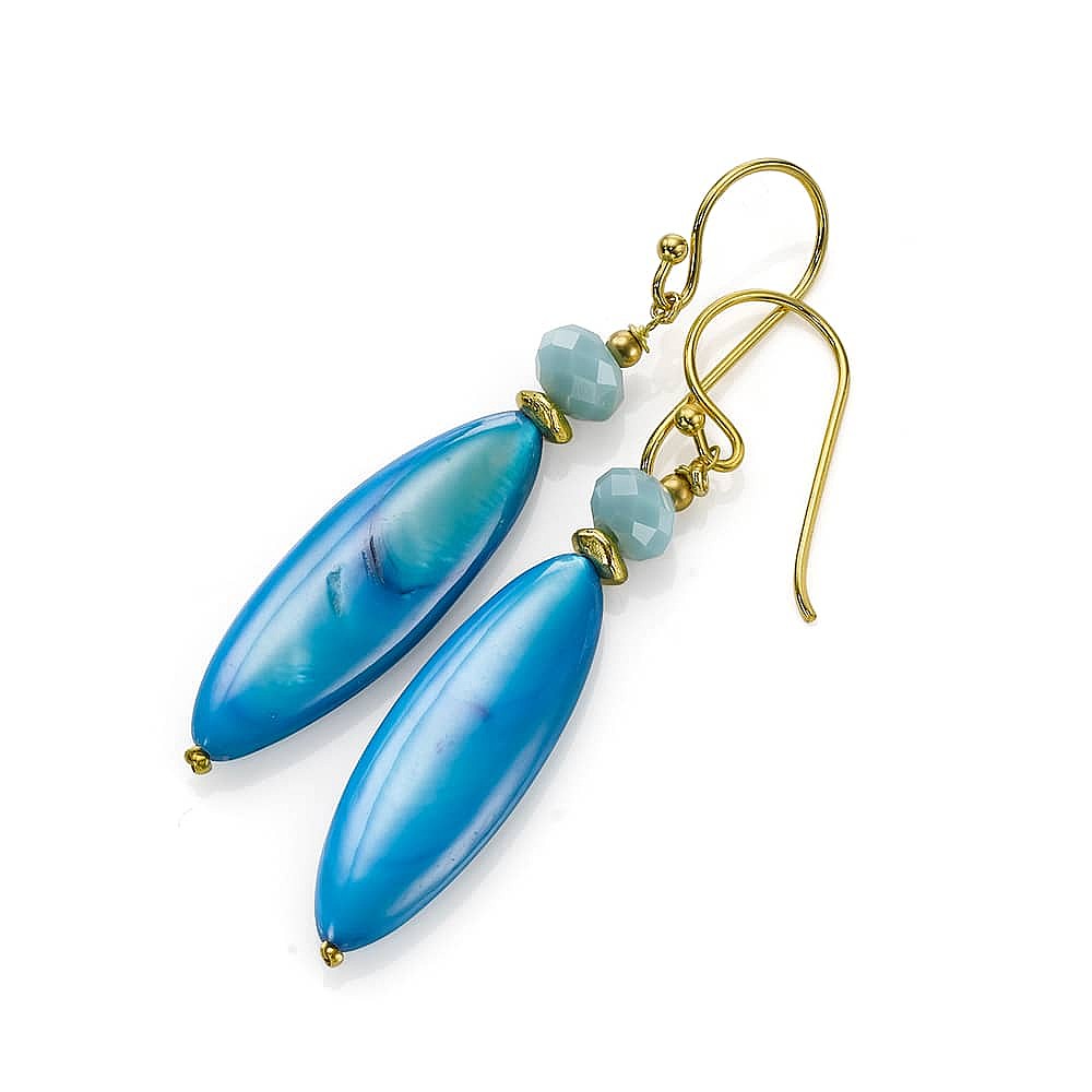 Call it Elegance Blue Earrings