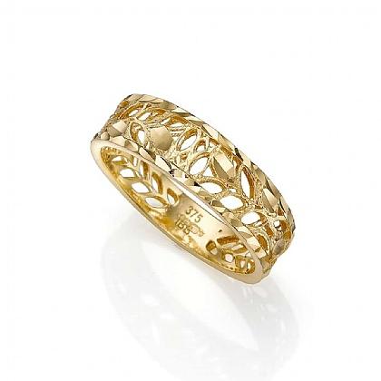 SPE Gold - Curve Line Design Gents Gold Ring-02-02 - Poonamallee