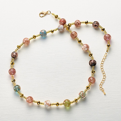 Live Your Bliss Murano Necklace
