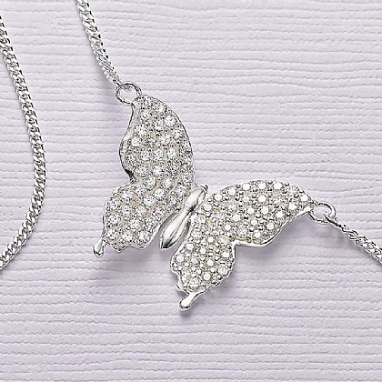 Silver Necklaces, Silver Pendants & Silver Lockets | Pia Jewellery