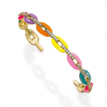18ct Rose Gold Plated Personalised Bracelets | MELINA MIA NADIA NADINE NINA  PIA | eBay
