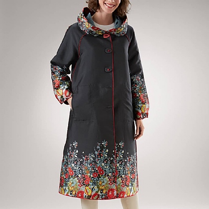 Breath of Blooms Raincoat