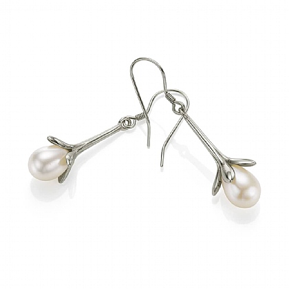 In Full Bloom Pearl Earrings