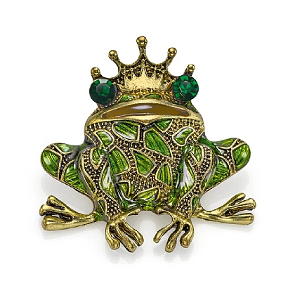 Frog Prince Brooch