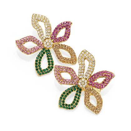 Unforgettable Florals Crystal Earrings