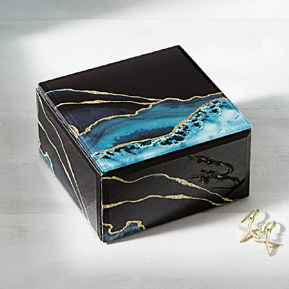 Of Sky & Sea Glass Box