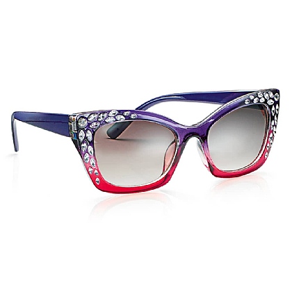 Dare to Dazzle Purple Sunglasses
