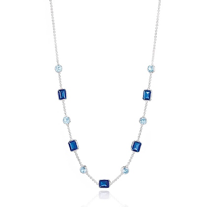 Bound in Blue Necklace