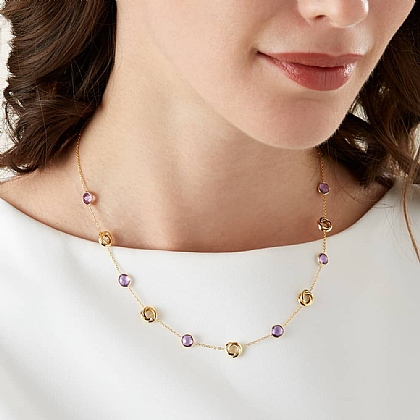 Sincerely Yours Gold Necklace