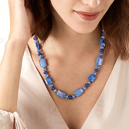 Brilliantly Blue Necklace